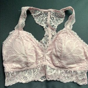 Lavender purple laced Bralet